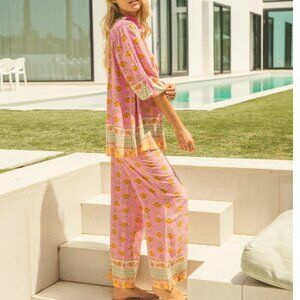 Jaase Floral Tunic Pant Set XS